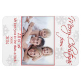 Flexibles Magnet für Weihnachts-Fotokarten (Horizontal)