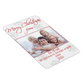 Flexibles Magnet für Weihnachts-Fotokarten (Rechte Seite)