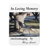 Flexibles Magnet im Love Memory Foto. (Vertikal)