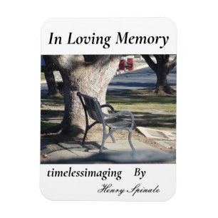 Flexibles Magnet im Love Memory Foto.