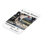 Flexibles Magnet im Love Memory Foto. (Linke Seite)