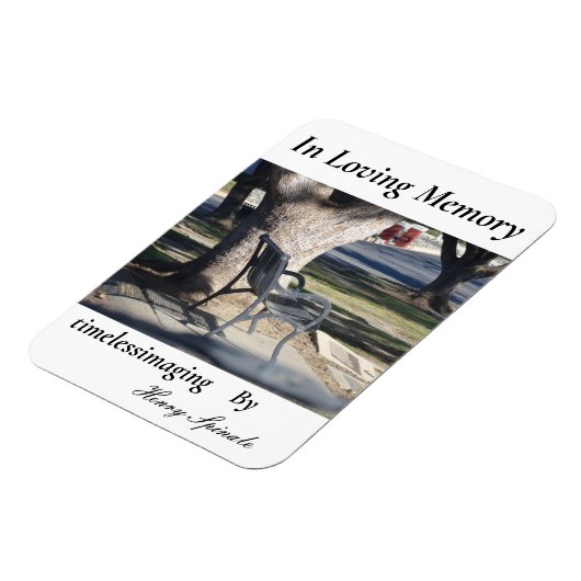 Flexibles Magnet im Love Memory Foto. (Linke Seite)