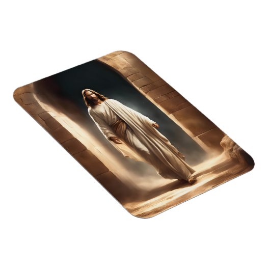 Flexibles Magnet mit Lord Jesus Walking (Rechte Seite)