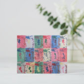 Flexibles Protein & Liganden - Option 2 Postkarte (Stehend Vorderseite)