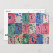 Flexibles Protein & Liganden - Option 2 Postkarte (Vorne/Hinten)