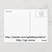 Flexibles Protein & Liganden - Option 2 Postkarte (Rückseite)