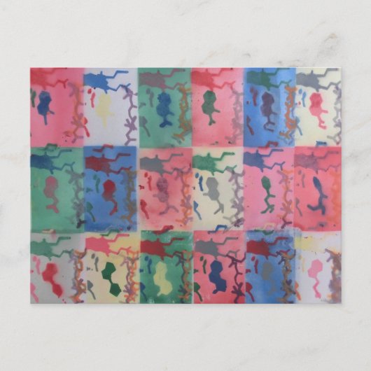 Flexibles Protein & Liganden - Option 2 Postkarte (Vorderseite)