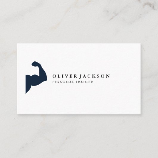 FlexiIcon-Fitness Visitenkarte (Vorderseite)