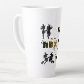 Flexing Hexing und Vexing Latte Tasse (Linke Ecke)