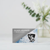 Flexodruck | Fitness Visitenkarte (Stehend Vorderseite)