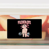 Flexolotl Axolotl Etiketten (Befestigt)