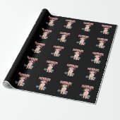 Flexolotl Axolotl Geschenkpapier (Ungerollt)