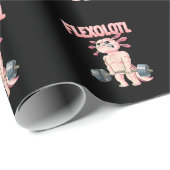 Flexolotl Axolotl Geschenkpapier (Rolleneckpunkt)