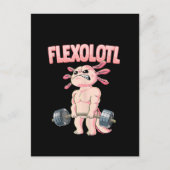 Flexolotl Axolotl Postkarte (Vorderseite)