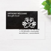 Flexwaffen, die Dumbells halten (Schreibtisch)