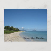 Flic-en-Flac, Mauritius Postkarte (Vorderseite)
