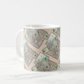 Flicken Kaffeetasse (Vorderseite Links)