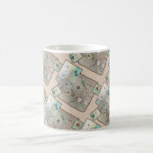 Flicken Kaffeetasse (Mittel)