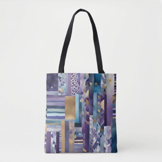 Flickenteppichbeutel Tasche (Vorderseite)