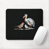 Flicker Dodo Titmouse Apparel Bird Nerd Wildlife B Mousepad (Mit Mouse)