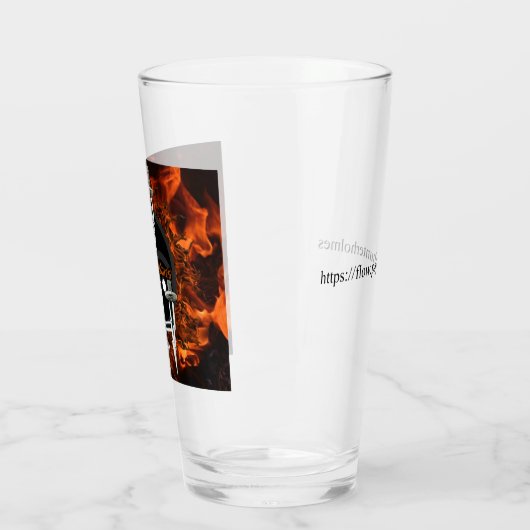 Flicker & Flame - Jäger-Holmes-Pint/Shaker-Glas Glas (Links)