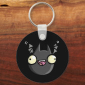 Flickerfluid™ / Fat Bat Double-Sided Keychain Schlüsselanhänger (Rückseite)