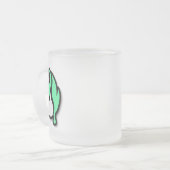 Flickerfluid™ Frosted Becher Mattglastasse (Vorderseite Links)