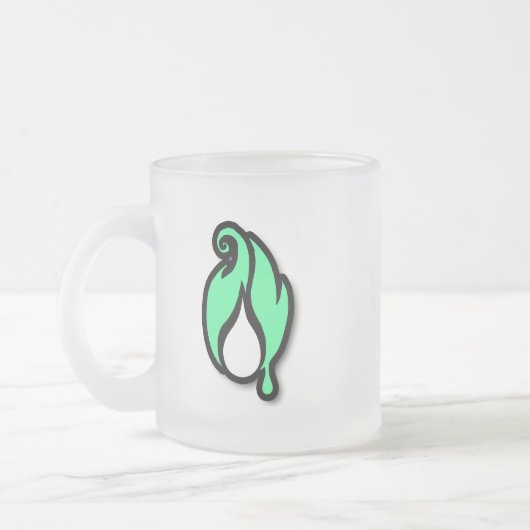 Flickerfluid™ Frosted Becher Mattglastasse (Links)