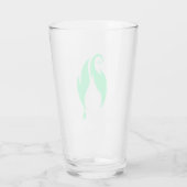 Flickerfluid™ Glas-Tumbler Glas (Rückseite)