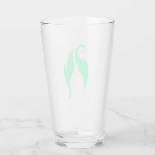 Flickerfluid™ Glass Tumbler (Rückseite)