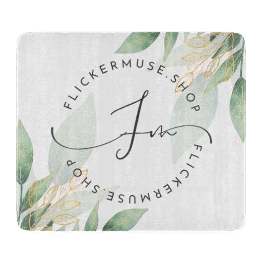 Flickermuse Chopping Board Schneidebrett (Vorderseite)
