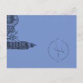 Flickermuse Floral Tone Sketch Postkarte (Vorderseite)