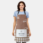 Flickermuse Mocha Mousse Schürze (Getragen)