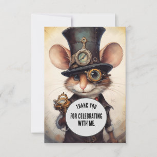 Flickertail Danke Steampunk-Tier Benutzerdefiniert