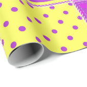 Flickwerk-Hintergrund mit verschiedenen Mustern Ar Geschenkpapier (Rolleneckpunkt)