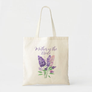 Flieder-Aquarell-Mutter-der-Braut-Hochzeit Tragetasche