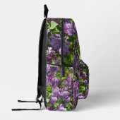 Flieder Bedruckter Rucksack (Links)