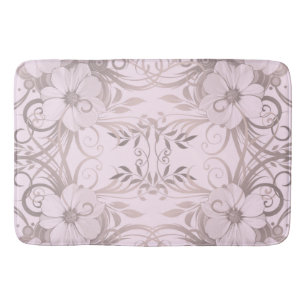 Flieder, Blume, Fantasie, elegant, Muster, subtil, Badematte