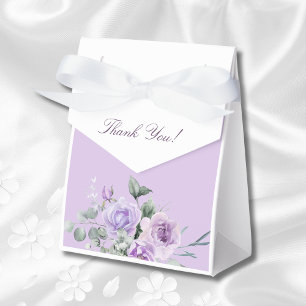 Flieder Blumen-Pfingstrosen-Brautjungfernparty Geschenkschachtel
