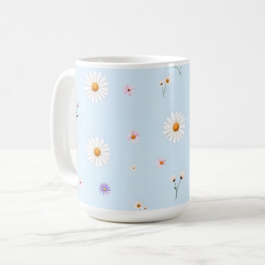 Flieder Blüten Kaffeetasse (Vorderseite Links)
