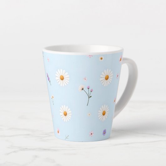 Flieder Blüten Milchtasse (Rechte Ecke)
