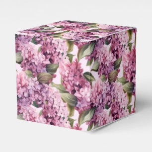 Flieder-Druck-Party-Geschenkbox Geschenkschachtel