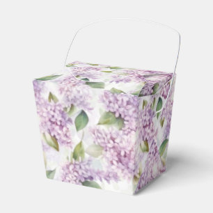 Flieder-Druck Party-Geschenkbox Geschenkschachtel