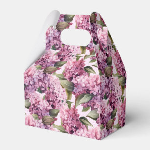 Flieder-Druck Party-Geschenkbox Geschenkschachtel