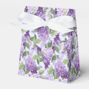 Flieder-Druck Party Treat Box Geschenkschachtel