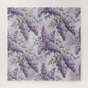 Flieder Fliederblüten Salbeigrün Staubiges Lavende Puzzle