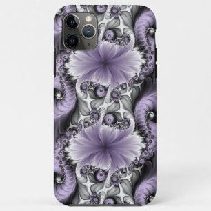 Flieder-Illusion abstrakte Blumen-Fraktal-Kunst-Fa Case-Mate iPhone Hülle