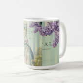 Flieder im Frühling Kaffeetasse (VorderseiteRechts)