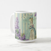 Flieder im Frühling Kaffeetasse (Vorderseite Links)