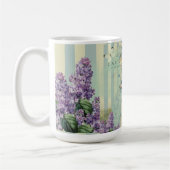 Flieder im Frühling Kaffeetasse (Links)